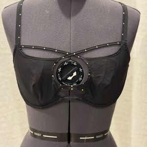 Agent Provocateur Black Studded Bra